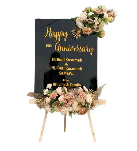 Papan Bunga Akrilik Kedungwuluh