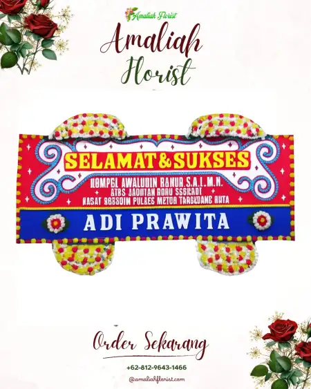 Papan Bunga Ucapan Selamat Kedungwuluh